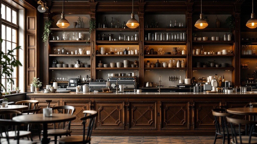 Sfeerbeeld: restaurant- of café-interieur